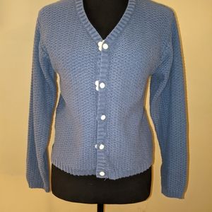 Girls size large Blue knit GAP sweater